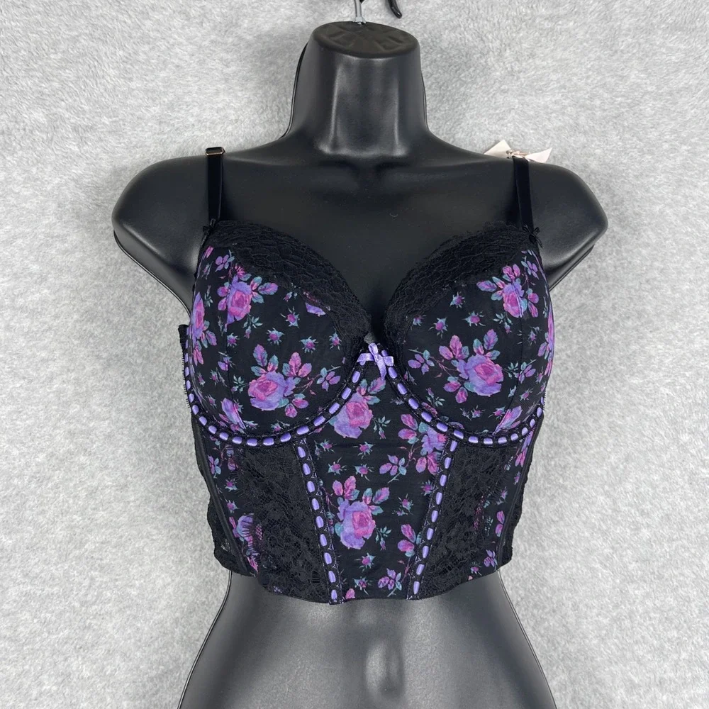 Victorias Secret Dream Angels Demi Bra Corset Bustier Womens S DD Y2K